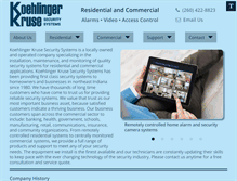 Tablet Screenshot of koehlingerkruse.com